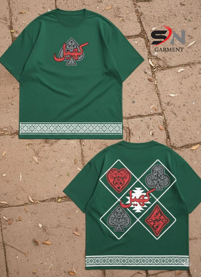 Khel Printed Drop Shoulder CH-05