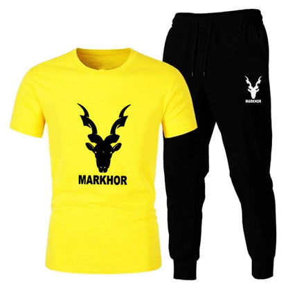 Men’s Premium Quarter-Zip Tracksuit – Performance Polo & Pintuck Tapered Trouser Set