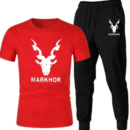Men’s Premium Quarter-Zip Tracksuit – Performance Polo & Pintuck Tapered Trouser Set