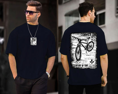 Convict 100 "Century of Dirt" Oversized Graphic T-Shirt - MTB Inspired Streetwear