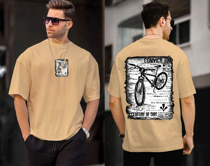 Convict 100 "Century of Dirt" Oversized Graphic T-Shirt - MTB Inspired Streetwear