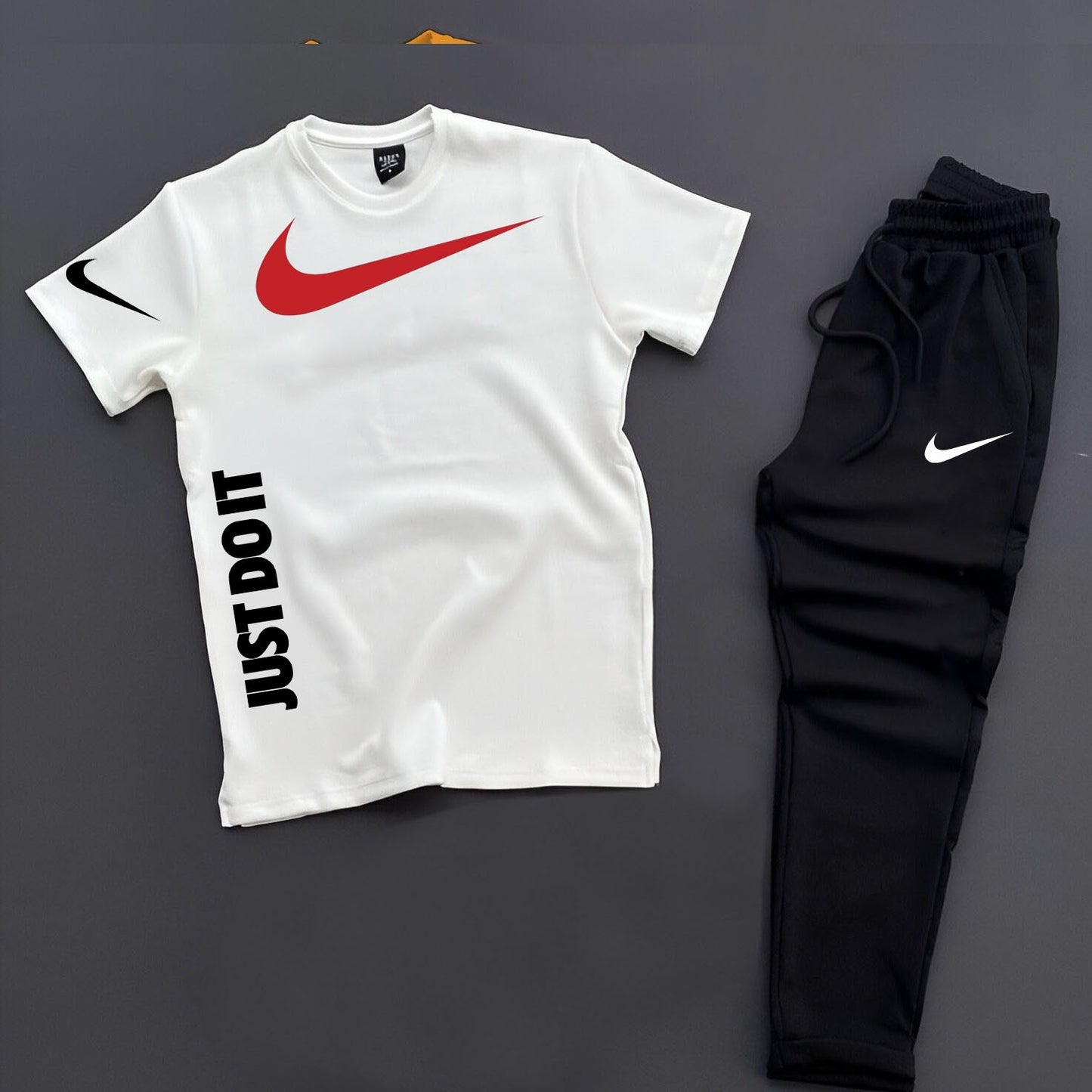 Nike Sportswear Men's Summer Tracksuit - "Just Do It" Edition