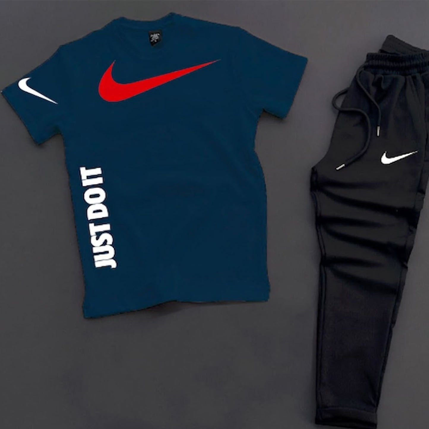 Nike Sportswear Men's Summer Tracksuit - "Just Do It" Edition