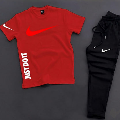 Nike Sportswear Men's Summer Tracksuit - "Just Do It" Edition