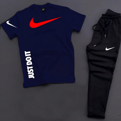 Nike Sportswear Men's Summer Tracksuit - "Just Do It" Edition