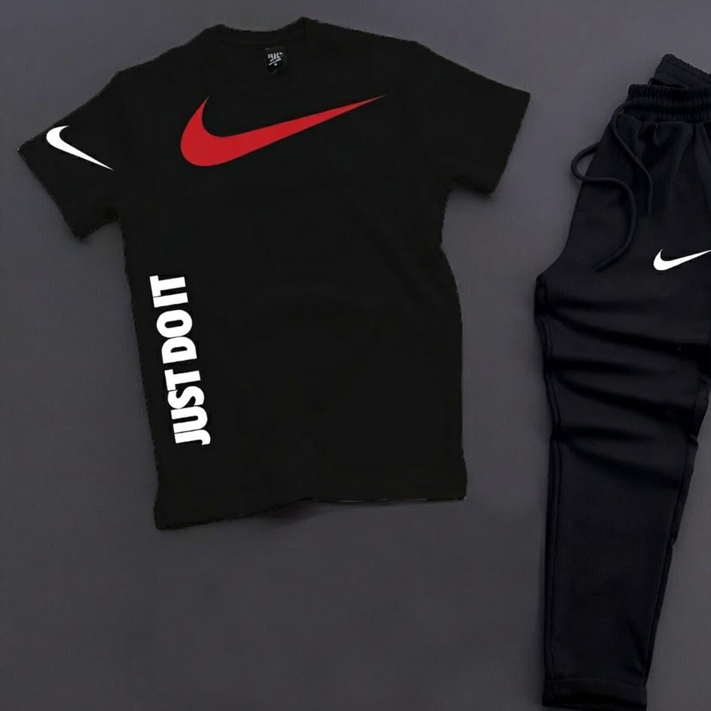 Nike Sportswear Men's Summer Tracksuit - "Just Do It" Edition