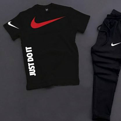 Nike Sportswear Men's Summer Tracksuit - "Just Do It" Edition