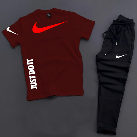 Nike Sportswear Men's Summer Tracksuit - "Just Do It" Edition